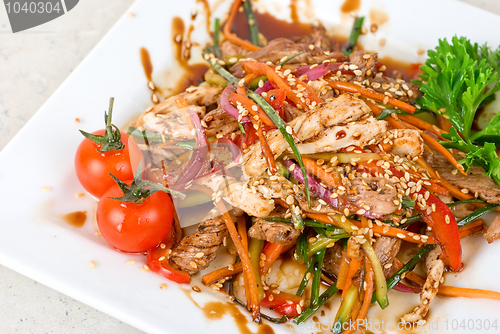 Image of Tasty appetizer of meat