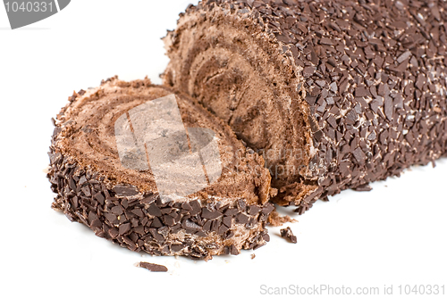 Image of Chocolate Swiss roll