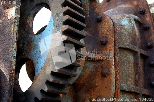 Image of Rusty machinery