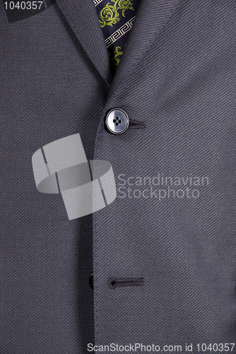 Image of closeup businessman suit