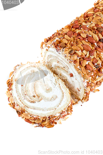 Image of Nuts Swiss roll