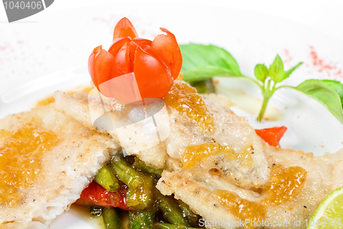 Image of Roast halibut