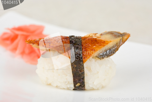 Image of unagi sushi