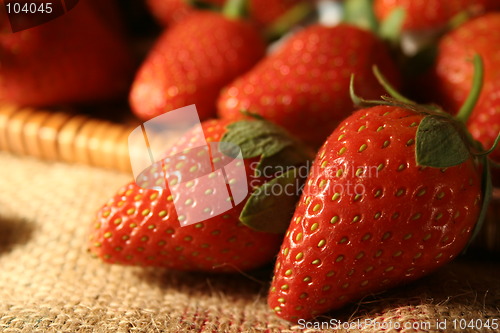 Image of strawberry close-up