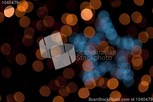 Image of Christmas bokeh