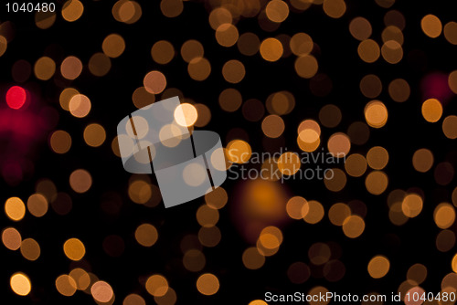 Image of Christmas bokeh