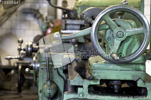 Image of old industrial tool