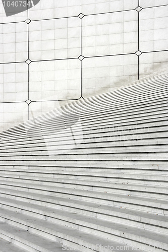 Image of White stairs