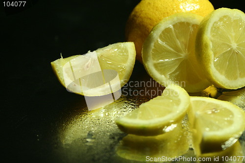 Image of Lemon slices fruits