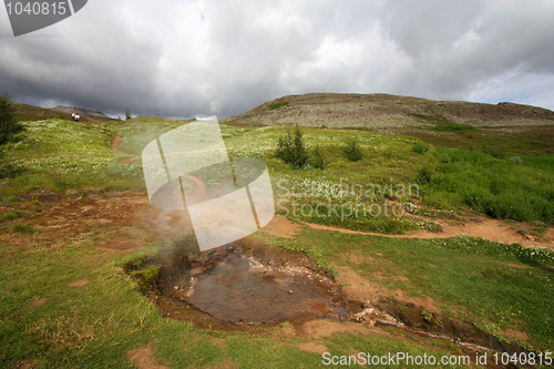 Image of Hot springs in Iceland