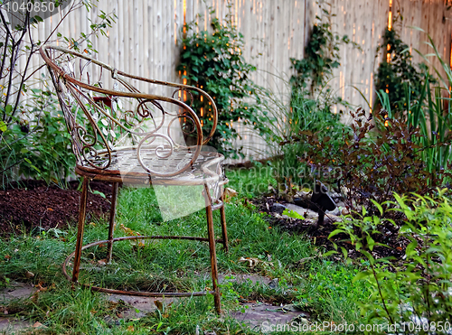 Image of Residential landscaped garden