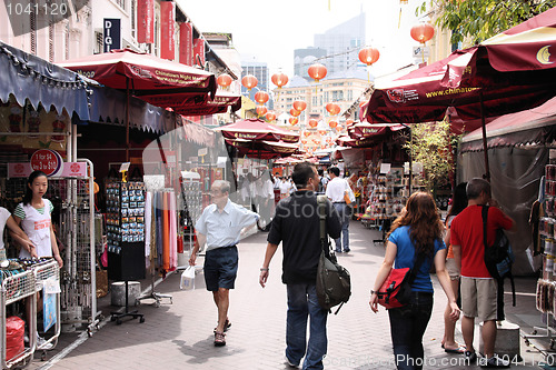 Image of Singapore shopping