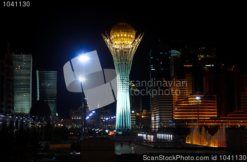 Image of Night Astana.
