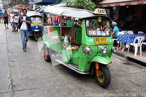 Image of Bangkok tuk tuk