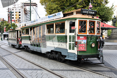 Image of Christchurch tram