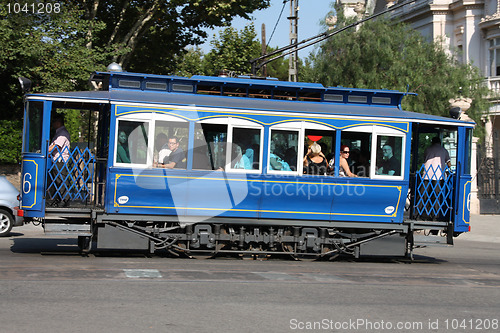 Image of Barcelona tram