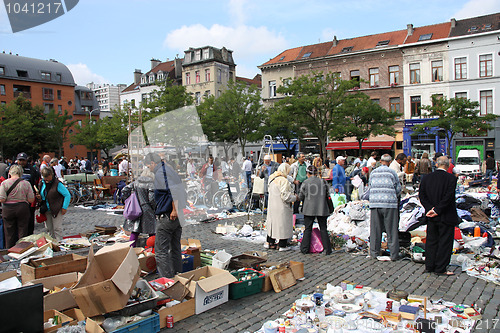 Image of Brussels flea market