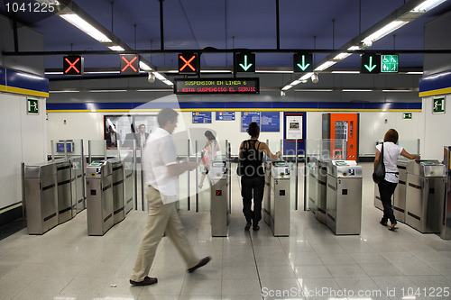 Image of Madrid metro
