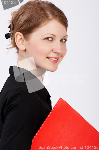 Image of Pretty business woman.