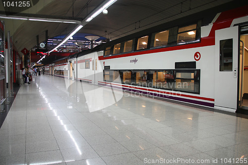 Image of Madrid railway station
