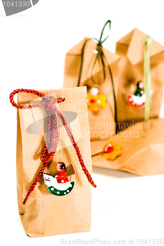 Image of gift bags with decorations
