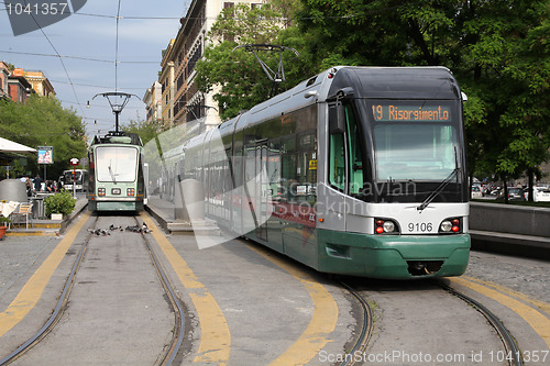 Image of Tram in Rome