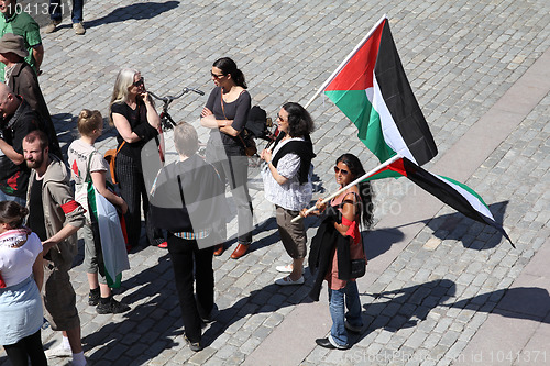 Image of Palestine demonstration