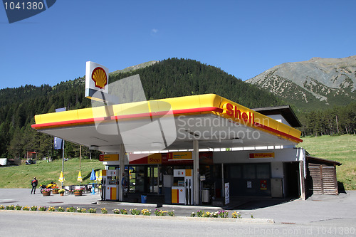 Image of Shell station