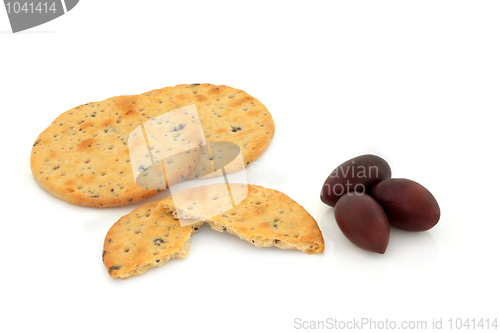 Image of Olive Cracker Biscuits