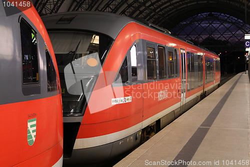 Image of Red train