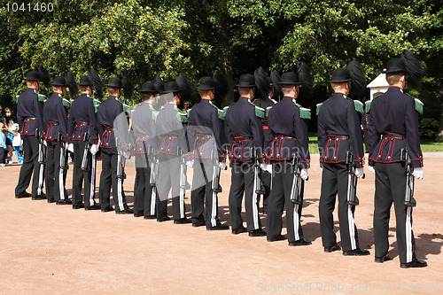 Image of Royal guard in Norway