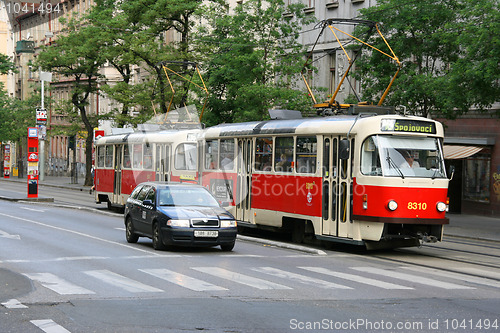 Image of Prague tram
