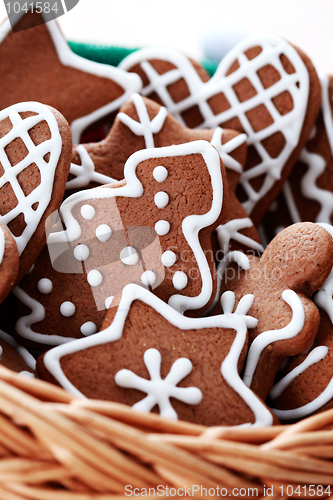 Image of basket of gingerbreads