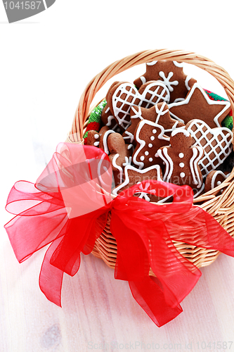 Image of basket of gingerbreads