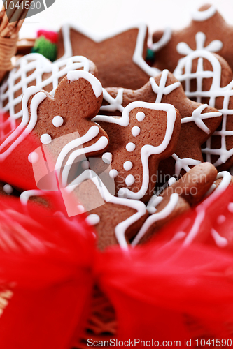 Image of basket of gingerbreads