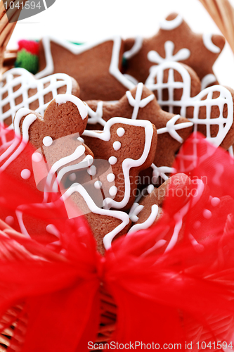 Image of basket of gingerbreads