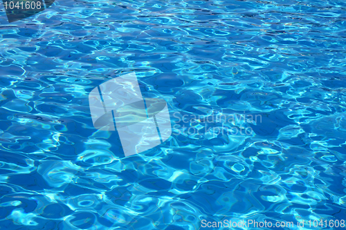 Image of ripple turquoise water background