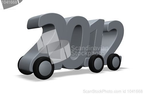 Image of 2012 on wheels