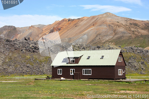 Image of Wooden lodge