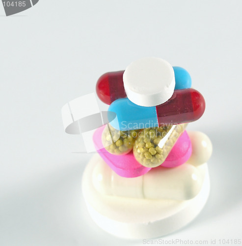 Image of tower of pills