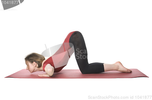 Image of Exercising woman