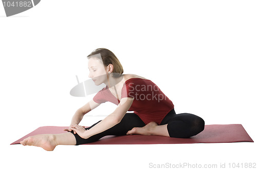 Image of Exercising woman