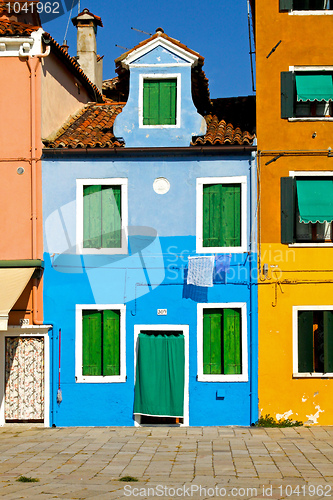 Image of Blue facade