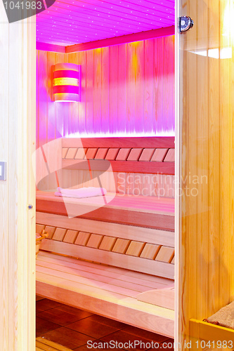 Image of Pink sauna