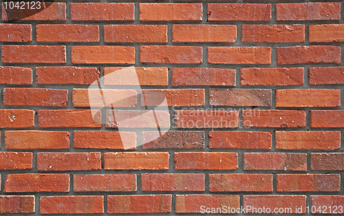 Image of Red brick wall texture