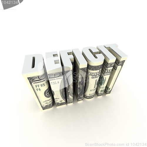 Image of US federal budget deficit