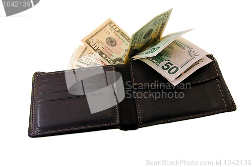 Image of Purse with money