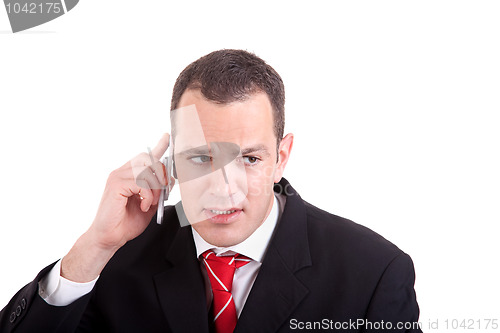 Image of Businessman on the phone