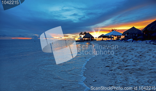 Image of Sunset on Curacao