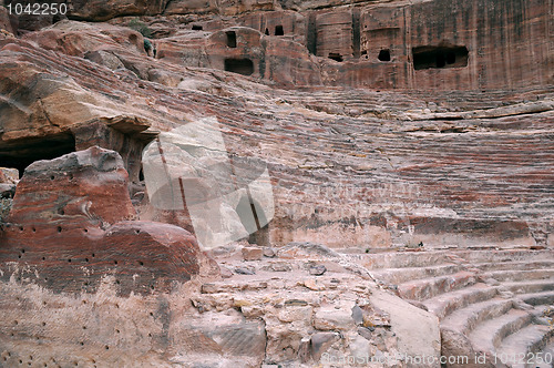 Image of Part of Theater at Petra